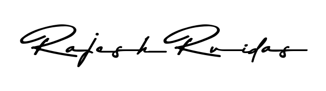 The best way (Asem Kandis PERSONAL USE) to make a short signature is to pick only two or three words in your name. For converting this name Rajesh Ruidas. Rajesh Ruidas signature style 9 images and pictures png