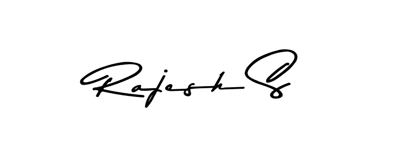 Also You can easily find your signature by using the search form. We will create Rajesh S name handwritten signature images for you free of cost using Asem Kandis PERSONAL USE sign style. Rajesh S signature style 9 images and pictures png