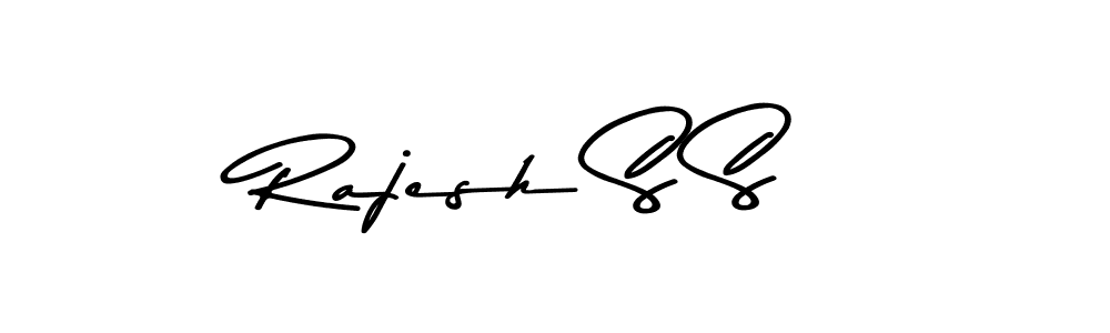 Also You can easily find your signature by using the search form. We will create Rajesh S S name handwritten signature images for you free of cost using Asem Kandis PERSONAL USE sign style. Rajesh S S signature style 9 images and pictures png