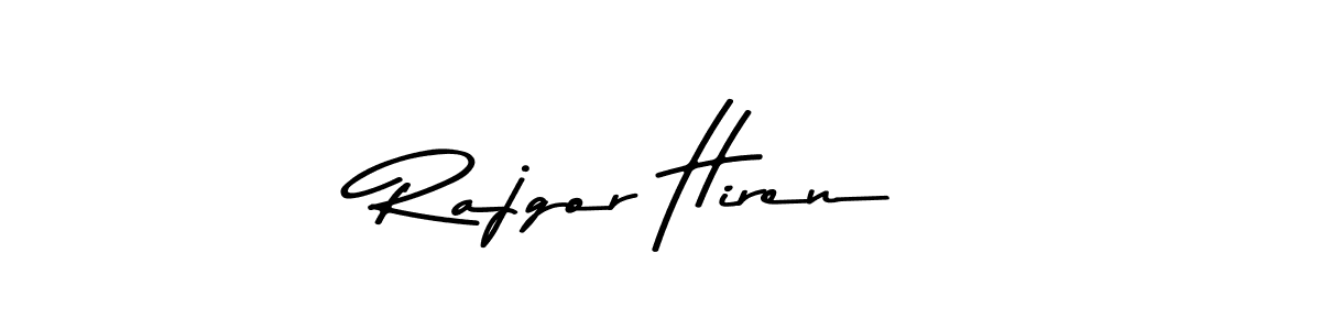 Here are the top 10 professional signature styles for the name Rajgor Hiren. These are the best autograph styles you can use for your name. Rajgor Hiren signature style 9 images and pictures png