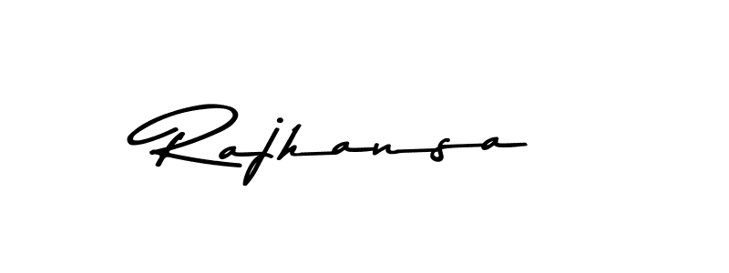 Use a signature maker to create a handwritten signature online. With this signature software, you can design (Asem Kandis PERSONAL USE) your own signature for name Rajhansa. Rajhansa signature style 9 images and pictures png