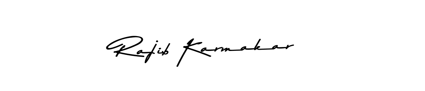 Also we have Rajib Karmakar name is the best signature style. Create professional handwritten signature collection using Asem Kandis PERSONAL USE autograph style. Rajib Karmakar signature style 9 images and pictures png