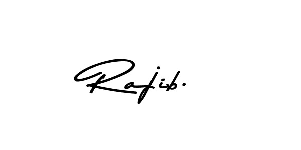 You should practise on your own different ways (Asem Kandis PERSONAL USE) to write your name (Rajib.) in signature. don't let someone else do it for you. Rajib. signature style 9 images and pictures png