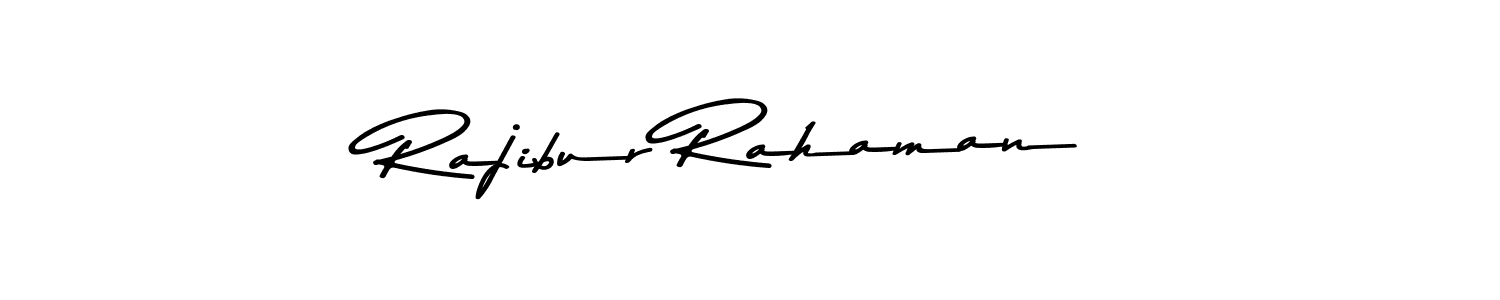 Create a beautiful signature design for name Rajibur Rahaman. With this signature (Asem Kandis PERSONAL USE) fonts, you can make a handwritten signature for free. Rajibur Rahaman signature style 9 images and pictures png