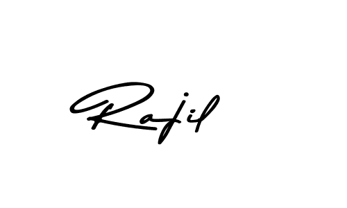 The best way (Asem Kandis PERSONAL USE) to make a short signature is to pick only two or three words in your name. The name Rajil include a total of six letters. For converting this name. Rajil signature style 9 images and pictures png