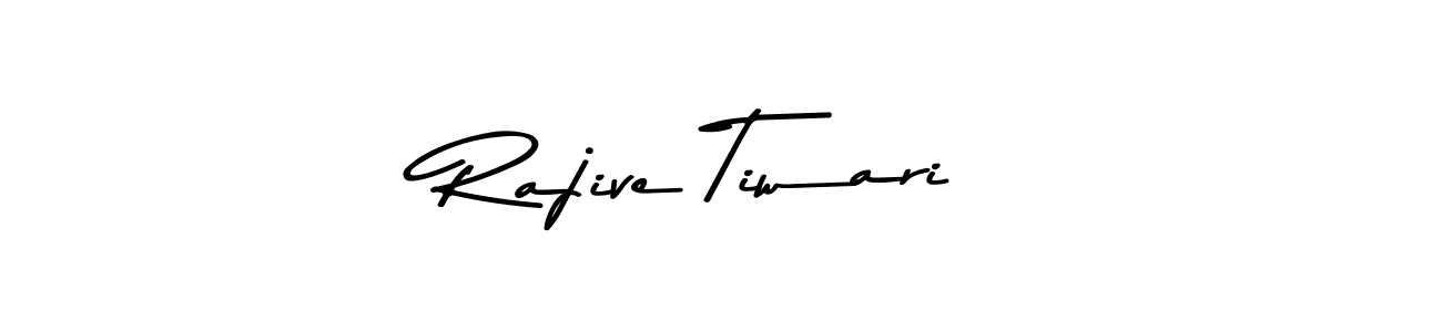 You should practise on your own different ways (Asem Kandis PERSONAL USE) to write your name (Rajive Tiwari) in signature. don't let someone else do it for you. Rajive Tiwari signature style 9 images and pictures png