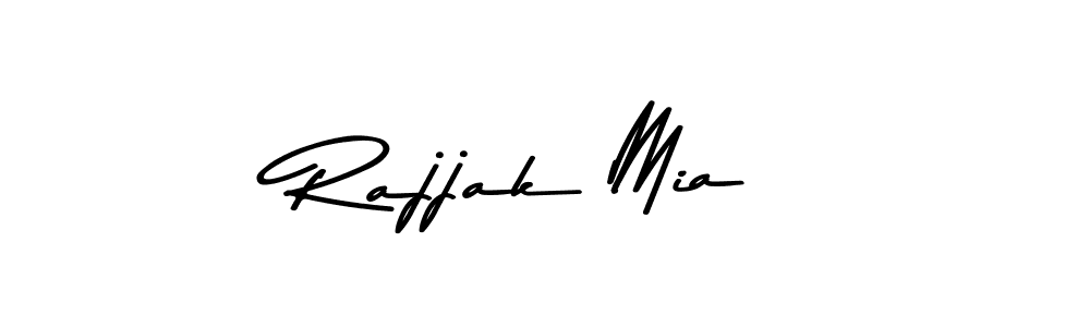 Also You can easily find your signature by using the search form. We will create Rajjak Mia name handwritten signature images for you free of cost using Asem Kandis PERSONAL USE sign style. Rajjak Mia signature style 9 images and pictures png