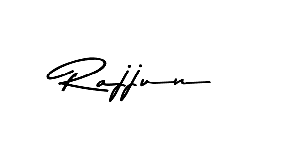 Make a beautiful signature design for name Rajjun. With this signature (Asem Kandis PERSONAL USE) style, you can create a handwritten signature for free. Rajjun signature style 9 images and pictures png