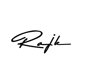 How to make Rajk signature? Asem Kandis PERSONAL USE is a professional autograph style. Create handwritten signature for Rajk name. Rajk signature style 9 images and pictures png