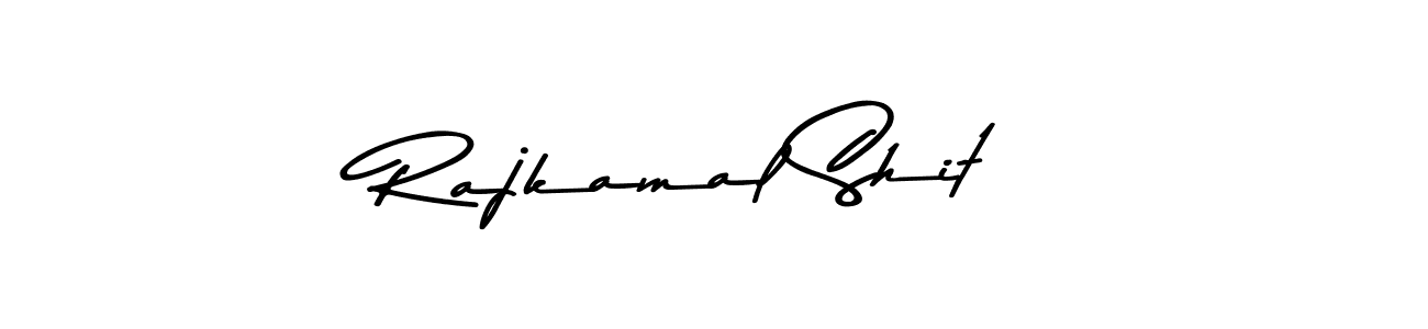 You should practise on your own different ways (Asem Kandis PERSONAL USE) to write your name (Rajkamal Shit) in signature. don't let someone else do it for you. Rajkamal Shit signature style 9 images and pictures png