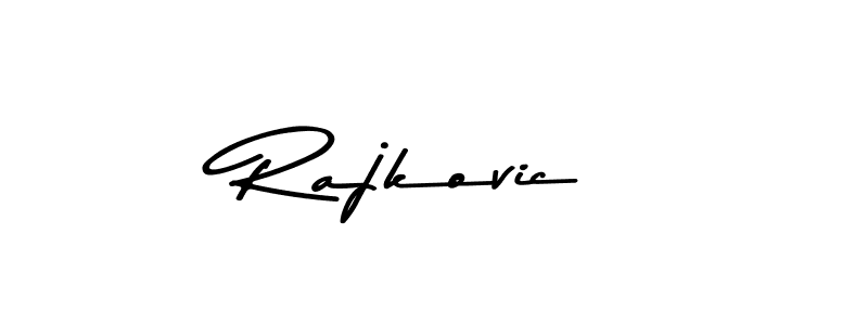 if you are searching for the best signature style for your name Rajkovic. so please give up your signature search. here we have designed multiple signature styles  using Asem Kandis PERSONAL USE. Rajkovic signature style 9 images and pictures png