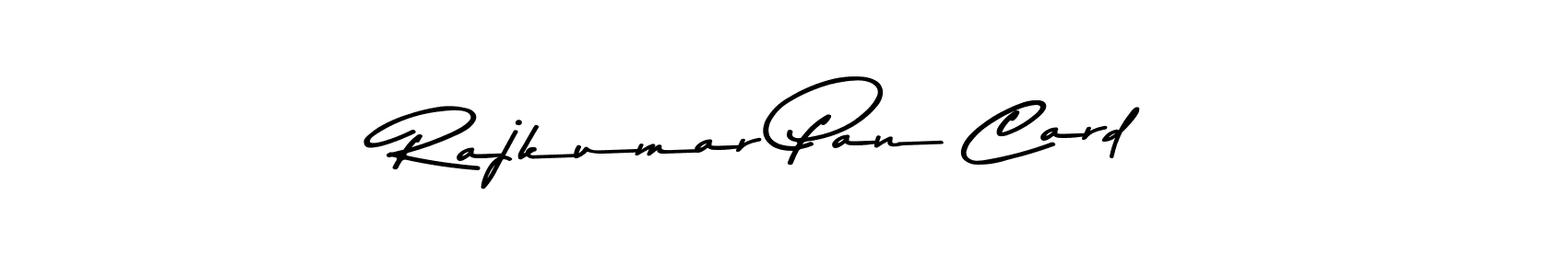 How to make Rajkumar Pan Card signature? Asem Kandis PERSONAL USE is a professional autograph style. Create handwritten signature for Rajkumar Pan Card name. Rajkumar Pan Card signature style 9 images and pictures png