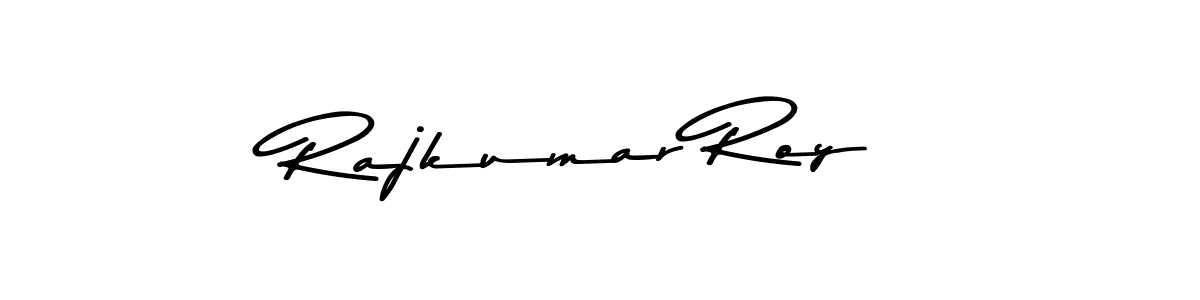 How to make Rajkumar Roy name signature. Use Asem Kandis PERSONAL USE style for creating short signs online. This is the latest handwritten sign. Rajkumar Roy signature style 9 images and pictures png