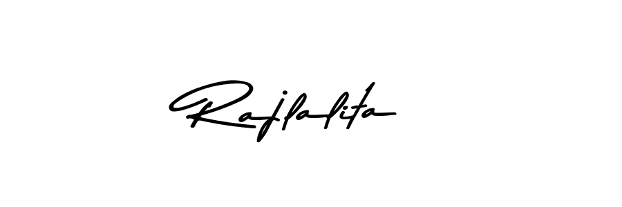 if you are searching for the best signature style for your name Rajlalita. so please give up your signature search. here we have designed multiple signature styles  using Asem Kandis PERSONAL USE. Rajlalita signature style 9 images and pictures png