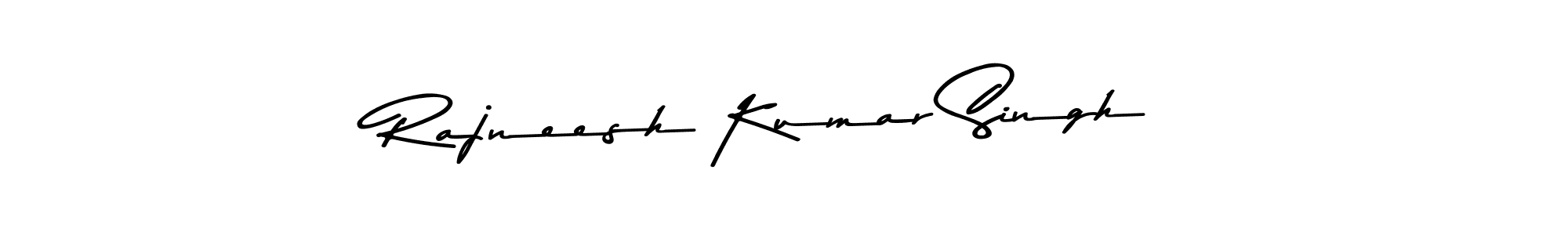 Asem Kandis PERSONAL USE is a professional signature style that is perfect for those who want to add a touch of class to their signature. It is also a great choice for those who want to make their signature more unique. Get Rajneesh Kumar Singh name to fancy signature for free. Rajneesh Kumar Singh signature style 9 images and pictures png