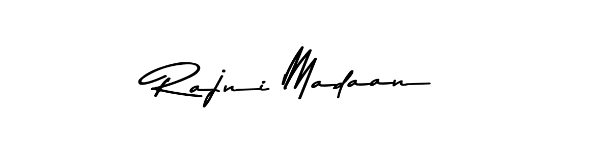 Also we have Rajni Madaan name is the best signature style. Create professional handwritten signature collection using Asem Kandis PERSONAL USE autograph style. Rajni Madaan signature style 9 images and pictures png