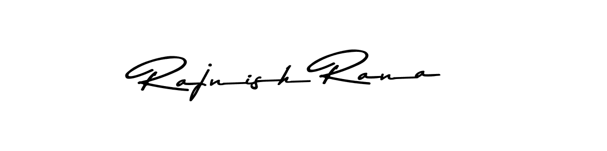 Rajnish Rana stylish signature style. Best Handwritten Sign (Asem Kandis PERSONAL USE) for my name. Handwritten Signature Collection Ideas for my name Rajnish Rana. Rajnish Rana signature style 9 images and pictures png