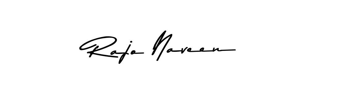 Make a beautiful signature design for name Rajo Naveen. With this signature (Asem Kandis PERSONAL USE) style, you can create a handwritten signature for free. Rajo Naveen signature style 9 images and pictures png