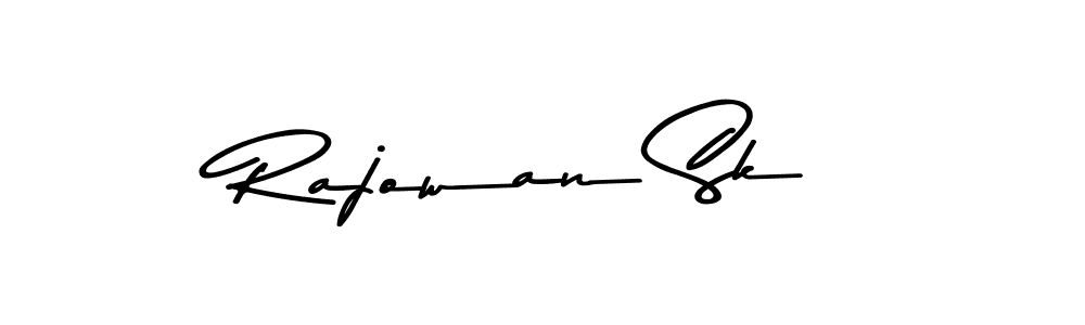 Create a beautiful signature design for name Rajowan Sk. With this signature (Asem Kandis PERSONAL USE) fonts, you can make a handwritten signature for free. Rajowan Sk signature style 9 images and pictures png