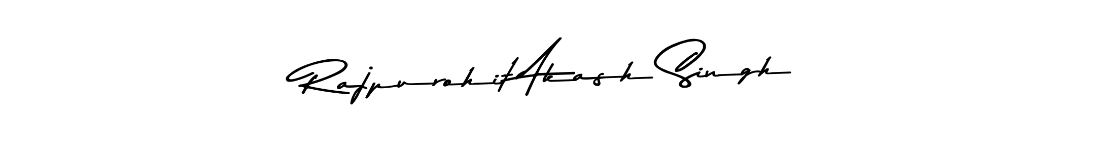 Make a beautiful signature design for name Rajpurohit Akash Singh. Use this online signature maker to create a handwritten signature for free. Rajpurohit Akash Singh signature style 9 images and pictures png