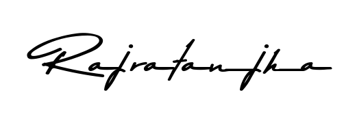 Quickly download Rajratanjha name signature in high-resolution PNG using Asem Kandis PERSONAL USE style. Ready to insert into PDFs and online applications. Rajratanjha signature style 9 images and pictures png