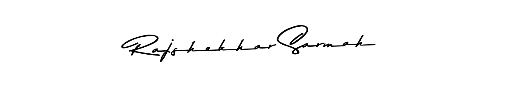 Similarly Asem Kandis PERSONAL USE is the best handwritten signature design. Signature creator online .You can use it as an online autograph creator for name Rajshekhar Sarmah. Rajshekhar Sarmah signature style 9 images and pictures png