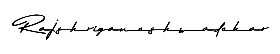 Get inspired by this graceful Asem Kandis PERSONAL USE signature style for name Rajshriganeshwadekar. Smooth loops and balanced proportions for everyday use. Rajshriganeshwadekar signature style 9 images and pictures png