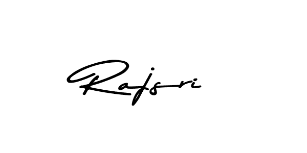 Rajsri stylish signature style. Best Handwritten Sign (Asem Kandis PERSONAL USE) for my name. Handwritten Signature Collection Ideas for my name Rajsri. Rajsri signature style 9 images and pictures png