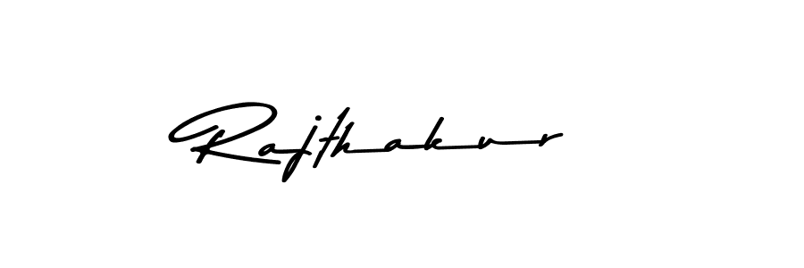 How to make Rajthakur signature? Asem Kandis PERSONAL USE is a professional autograph style. Create handwritten signature for Rajthakur name. Rajthakur signature style 9 images and pictures png