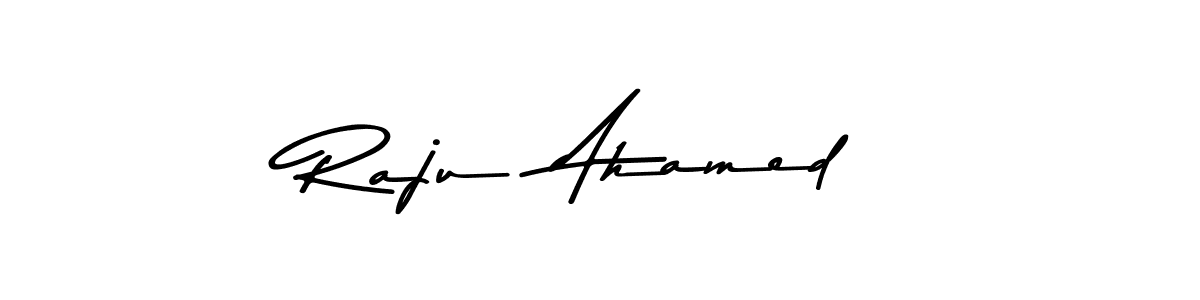 Similarly Asem Kandis PERSONAL USE is the best handwritten signature design. Signature creator online .You can use it as an online autograph creator for name Raju  Ahamed. Raju  Ahamed signature style 9 images and pictures png