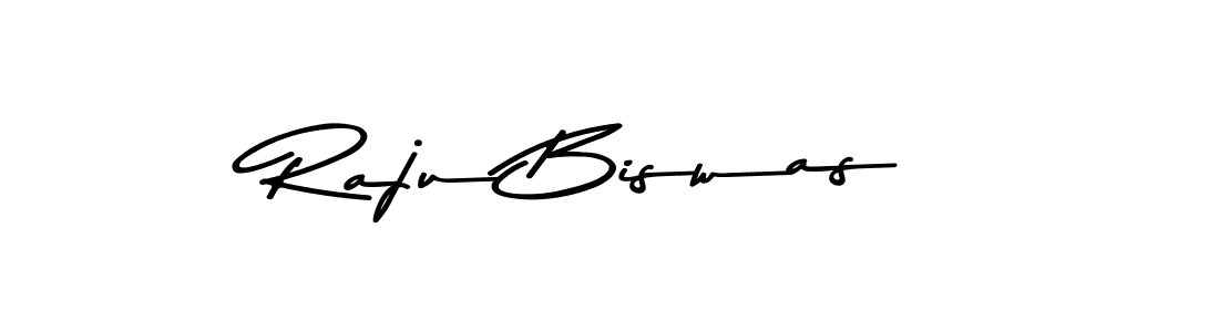 Create a beautiful signature design for name Raju Biswas. With this signature (Asem Kandis PERSONAL USE) fonts, you can make a handwritten signature for free. Raju Biswas signature style 9 images and pictures png