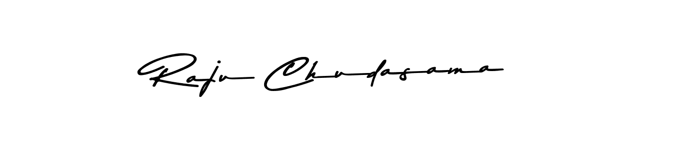 Use a signature maker to create a handwritten signature online. With this signature software, you can design (Asem Kandis PERSONAL USE) your own signature for name Raju Chudasama. Raju Chudasama signature style 9 images and pictures png