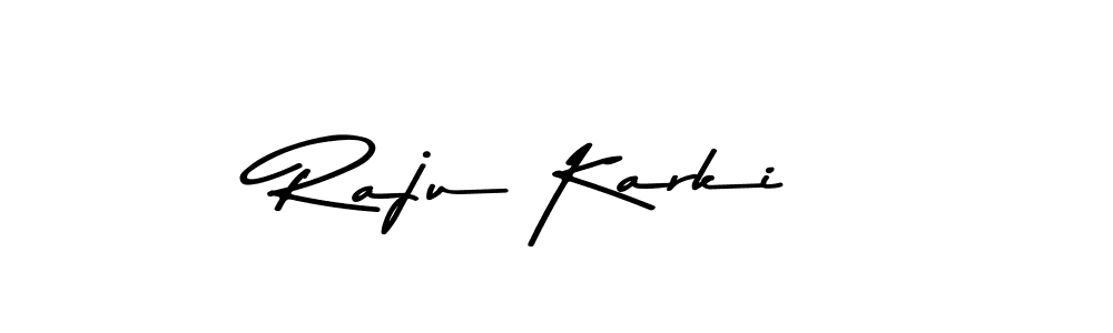 How to make Raju Karki signature? Asem Kandis PERSONAL USE is a professional autograph style. Create handwritten signature for Raju Karki name. Raju Karki signature style 9 images and pictures png