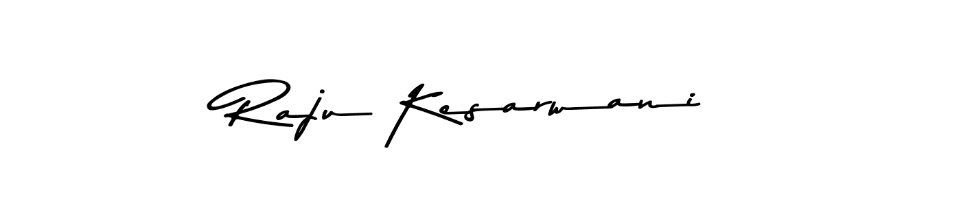 This is the best signature style for the Raju Kesarwani name. Also you like these signature font (Asem Kandis PERSONAL USE). Mix name signature. Raju Kesarwani signature style 9 images and pictures png