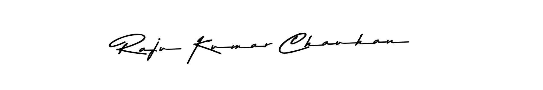 Use a signature maker to create a handwritten signature online. With this signature software, you can design (Asem Kandis PERSONAL USE) your own signature for name Raju Kumar Chauhan. Raju Kumar Chauhan signature style 9 images and pictures png