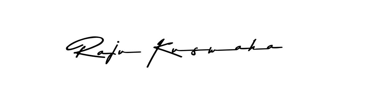 You should practise on your own different ways (Asem Kandis PERSONAL USE) to write your name (Raju Kuswaha) in signature. don't let someone else do it for you. Raju Kuswaha signature style 9 images and pictures png