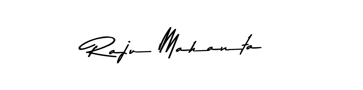 How to make Raju Mahanta signature? Asem Kandis PERSONAL USE is a professional autograph style. Create handwritten signature for Raju Mahanta name. Raju Mahanta signature style 9 images and pictures png