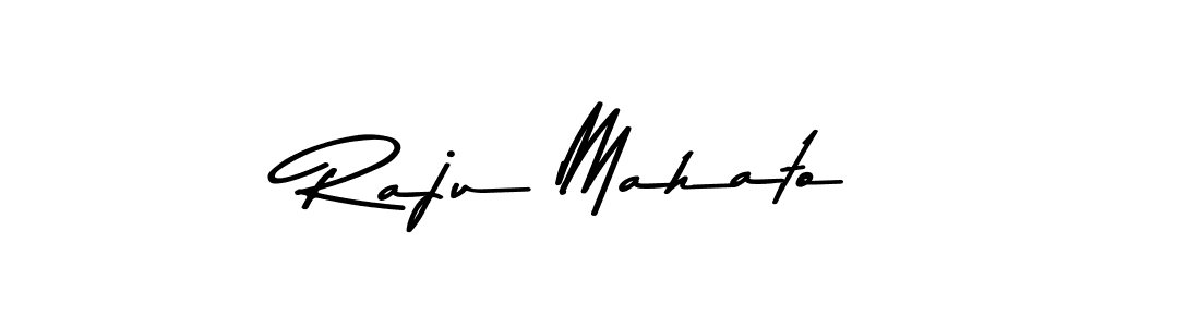 Design your own signature with our free online signature maker. With this signature software, you can create a handwritten (Asem Kandis PERSONAL USE) signature for name Raju Mahato. Raju Mahato signature style 9 images and pictures png