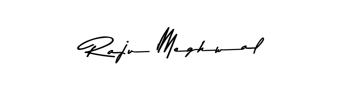 Also You can easily find your signature by using the search form. We will create Raju Meghwal name handwritten signature images for you free of cost using Asem Kandis PERSONAL USE sign style. Raju Meghwal signature style 9 images and pictures png