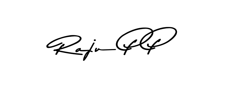 Design your own signature with our free online signature maker. With this signature software, you can create a handwritten (Asem Kandis PERSONAL USE) signature for name Raju P P. Raju P P signature style 9 images and pictures png
