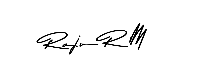 Asem Kandis PERSONAL USE is a professional signature style that is perfect for those who want to add a touch of class to their signature. It is also a great choice for those who want to make their signature more unique. Get Raju R M name to fancy signature for free. Raju R M signature style 9 images and pictures png