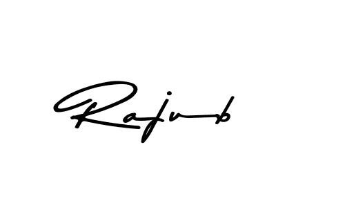 Create a beautiful signature design for name Rajub. With this signature (Asem Kandis PERSONAL USE) fonts, you can make a handwritten signature for free. Rajub signature style 9 images and pictures png