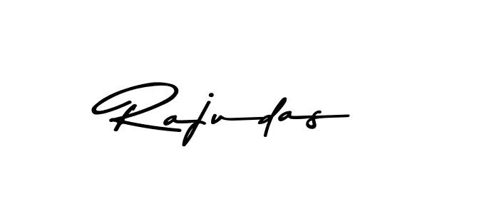 Create a beautiful signature design for name Rajudas. With this signature (Asem Kandis PERSONAL USE) fonts, you can make a handwritten signature for free. Rajudas signature style 9 images and pictures png