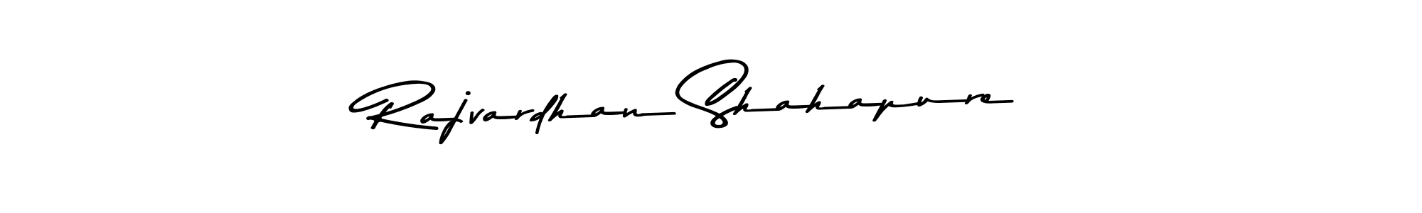 The best way (Asem Kandis PERSONAL USE) to make a short signature is to pick only two or three words in your name. The name Rajvardhan Shahapure include a total of six letters. For converting this name. Rajvardhan Shahapure signature style 9 images and pictures png