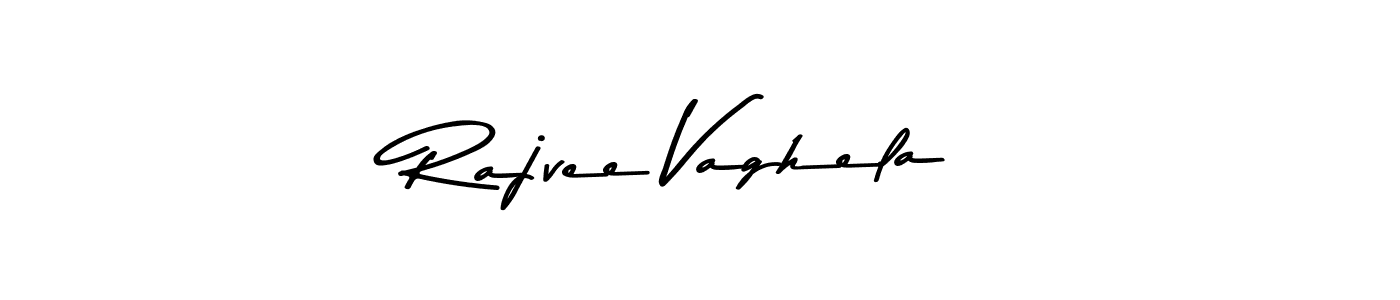 Use a signature maker to create a handwritten signature online. With this signature software, you can design (Asem Kandis PERSONAL USE) your own signature for name Rajvee Vaghela. Rajvee Vaghela signature style 9 images and pictures png