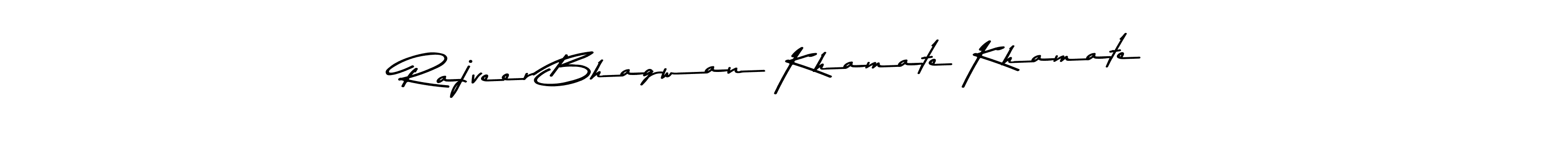 Also You can easily find your signature by using the search form. We will create Rajveer Bhagwan Khamate Khamate name handwritten signature images for you free of cost using Asem Kandis PERSONAL USE sign style. Rajveer Bhagwan Khamate Khamate signature style 9 images and pictures png