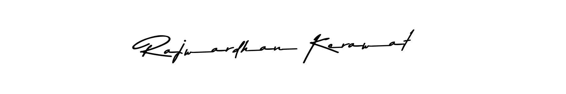 This is the best signature style for the Rajwardhan Kerawat name. Also you like these signature font (Asem Kandis PERSONAL USE). Mix name signature. Rajwardhan Kerawat signature style 9 images and pictures png