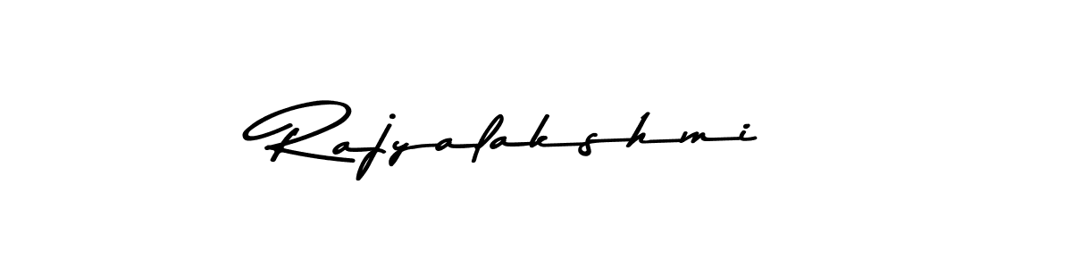 Make a beautiful signature design for name Rajyalakshmi. With this signature (Asem Kandis PERSONAL USE) style, you can create a handwritten signature for free. Rajyalakshmi signature style 9 images and pictures png