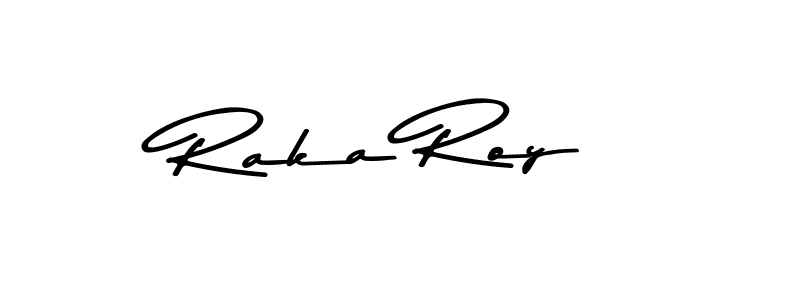 Design your own signature with our free online signature maker. With this signature software, you can create a handwritten (Asem Kandis PERSONAL USE) signature for name Raka Roy. Raka Roy signature style 9 images and pictures png