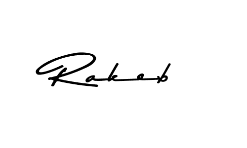 This is the best signature style for the Rakeb name. Also you like these signature font (Asem Kandis PERSONAL USE). Mix name signature. Rakeb signature style 9 images and pictures png